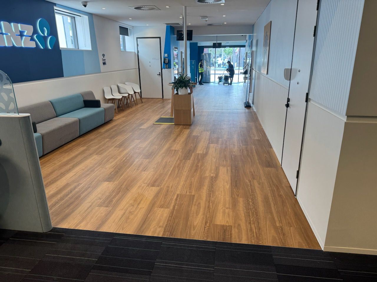 Bank branch flooring, Southport