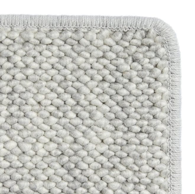 Pebble Routeburn Overlocked Rug