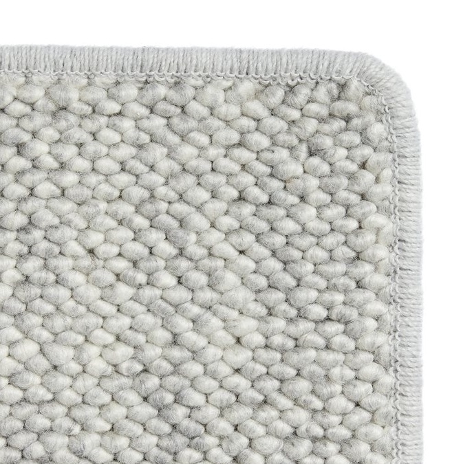 Pebble Routeburn Overlocked Rug